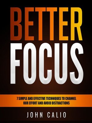 cover image of Better Focus